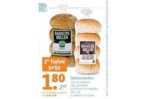 bakkersbollen van de bakkerij