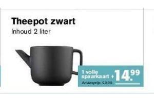 theepot zwart