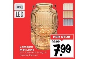 lantaarn met licht