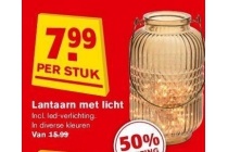 lantaarn met licht