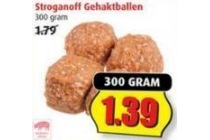 stroganoff gehaktballen