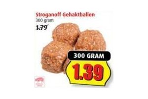 stroganoff gehaktballen