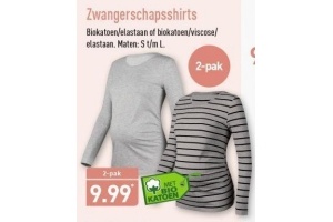 zwangerschapsshirts