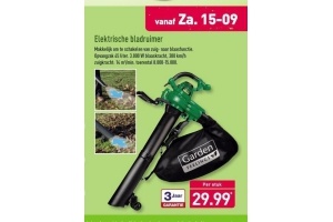 huiselijk Raad eens schreeuw Garden Feelings elektrische bladruimer nu voor maar €29,99 - Beste.nl