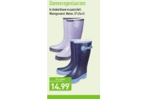 dames regenlaarzen