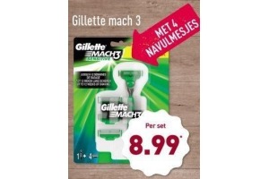 gilette mach 3