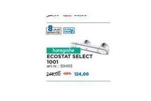 hansgrohe ecostat select 1001