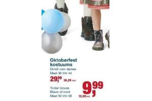 oktoberfest kostuums nu eur9 99 per stuk