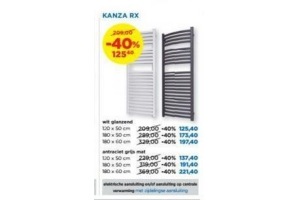 kanza rx radiator nu 40 korting