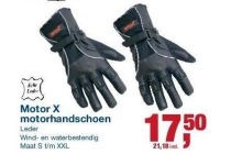 motor x motorhandschoenen