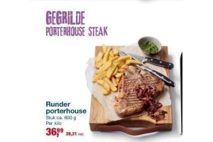 runder porterhouse