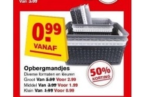 opbergmandjes