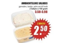 ambachtelijke salades