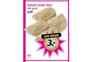 gehakt cordon blue