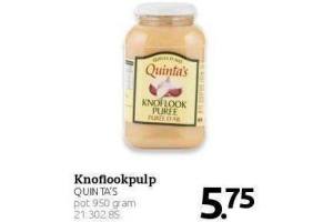 knoflookpulp