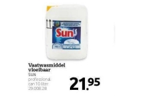 vaatwasmiddel vloeibaar