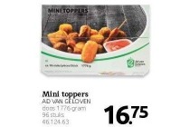 mini toppers