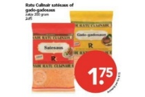 ratu culinair satesaus of gado gadosaus