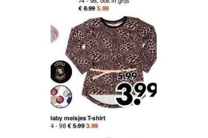 baby meisjes t shirt