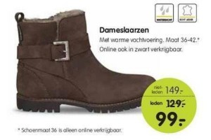 dameslaarzen