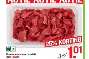 rundersoepvlees poulet