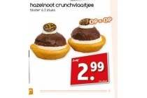 hazelnoot crunchvlaaitjes