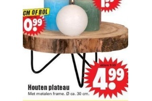 houten plateau