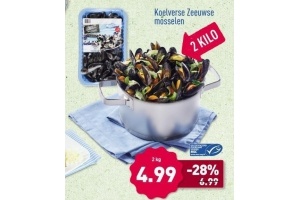 koelverse zeeuwse mosselen