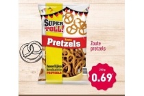 zoute pretzels