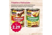 frikadellen of kohlrouladen