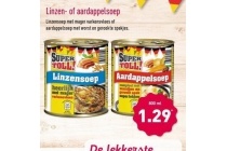 linzen of aardappelsoep