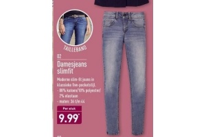 damesjeans slimfit