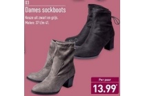 dames sockboots