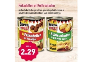 frikadellen of kohlrouladen