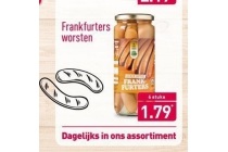 frankfurters worsten