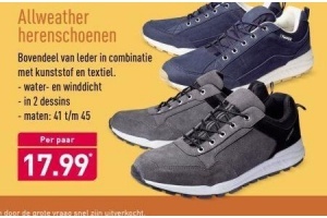 allweather herenschoenen