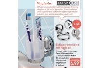 badkameraccessoires met magic loc