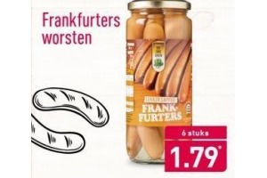 frankfurters worsten