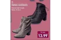 dames sockboots