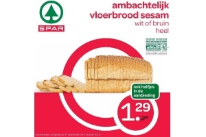 ambachtelijk vloerbrood sesam