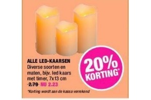 led kaarsen