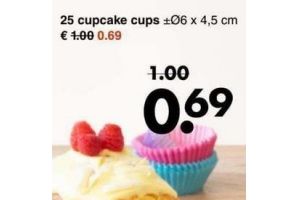 25 cupcake cups