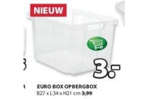 euro box opbergbox