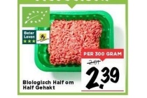 biologisch half om half gehakt