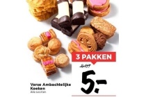 verse ambachtelijke koeken