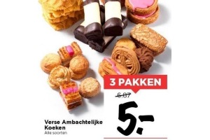 verse ambachtelijke koeken