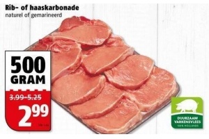 rib of haaskarbonade