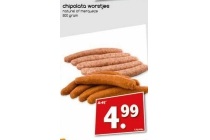 chipolata worstjes