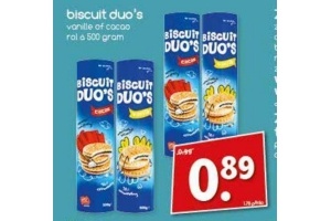 biscuit duo s