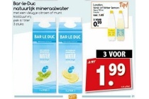 bar le duc natuurlijk mineraalwater